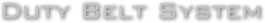 Duty Belt System