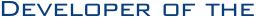 Developer of the 